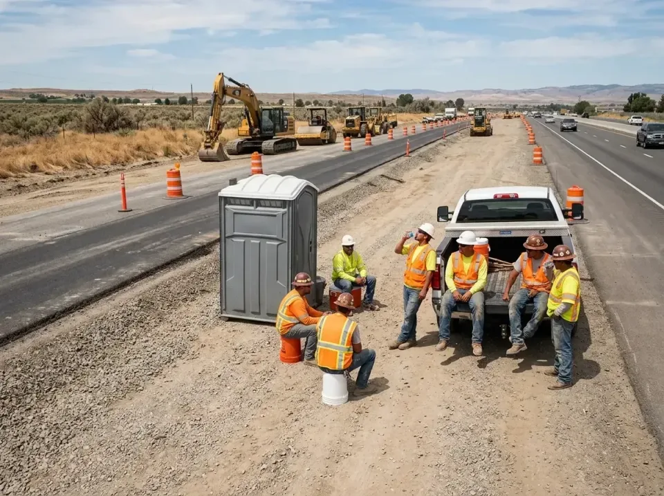 highway-road-construction-crew-007 — frequently asked questions, Porta Potty and Restroom Rentals in Montgomery, OH
